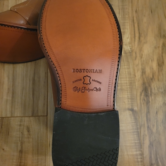 Clarks Bostonian Light Brown Leather Men's Boot - Picture 9 of 9